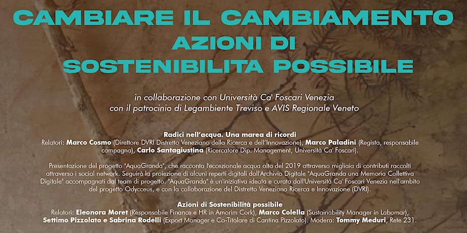  Cambiare il cambiamento: azioni di Sostenibilità possibile.